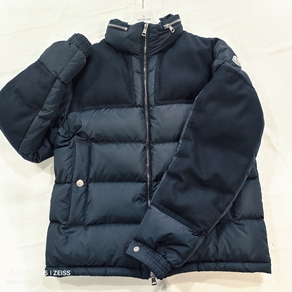 Moncler Other - Moncler Dark Blue Puffer Jacket